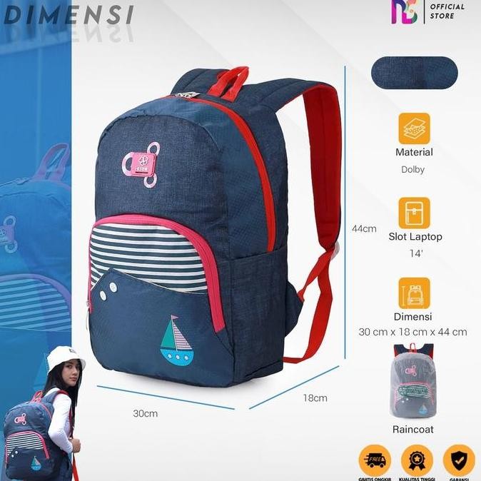 

Spesial Tas Ransel Herbie Cewek Sekolah Smp Sma Backpack Wanita Tas Ransel Wanita (Ransel Cewek) Herbie Pink Tas Backpack Free Raincoat Tas Ransel Wanita Herbie Free Raincoat Backpack Wanita Sekolah Smp Sma Kuliah Kerja Perempuan Distro Asli Murah