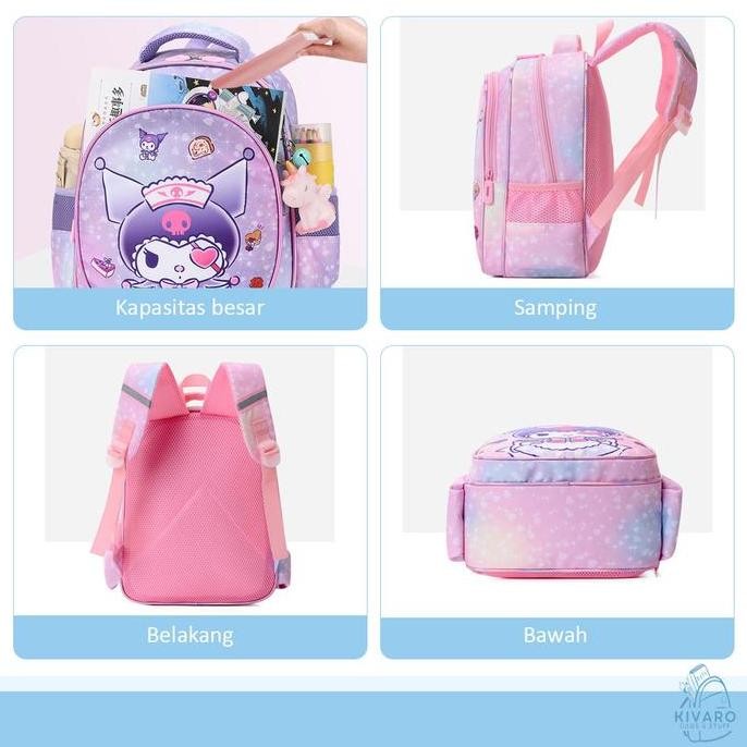 

Spesial Tas Ransel Anak Sekolah Kuromi 34Cm Purple & Pink Umur 2-6Th | Kivaro Indonesia