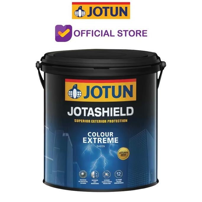 NEW CAT TEMBOK EKSTERIOR JOTUN JOTASHIELD COLOUR EXTREME PUTIH / CHI 2.5L