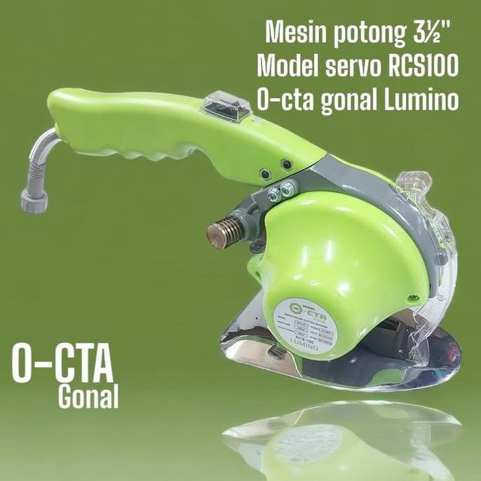 alat potong kain - mesin potong bahan kain octa servo RCS 100