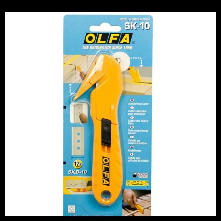 

TERMURAH OLFA SK-10 CONCEALED BLADE SHRINK WRAP BOX SAFETY CUTTER