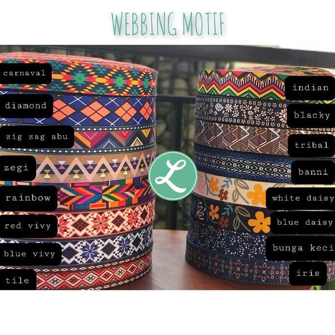 WEBBING MOTIF ROLL