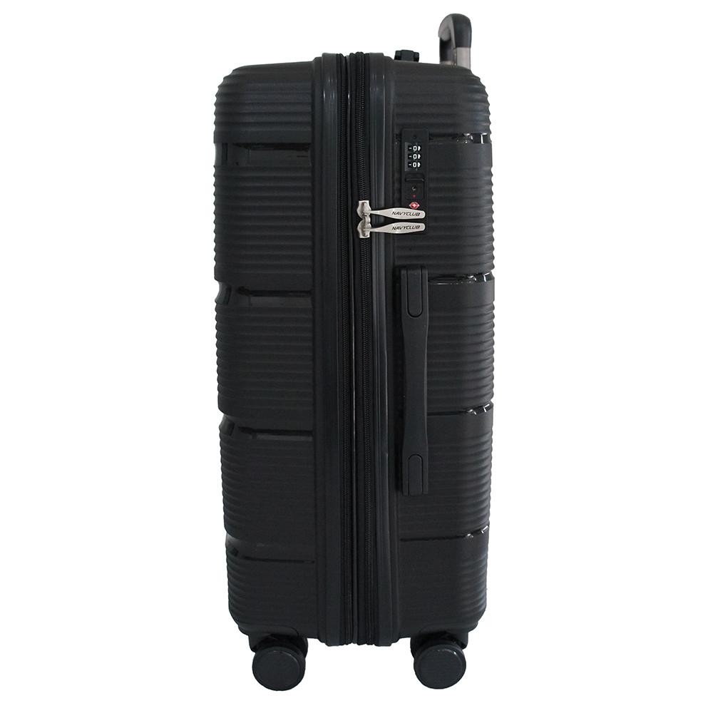 Gbs Navy Club Verona Koper Hardcase Pp - Expandable 4 Roda Putar Tsa Lock - Size 20+24 Inch