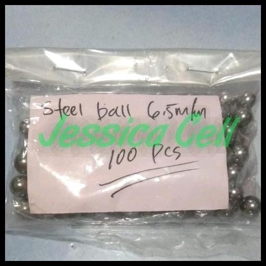 TERBARU STEEL BALL 6.5MM ( 100 PCS )