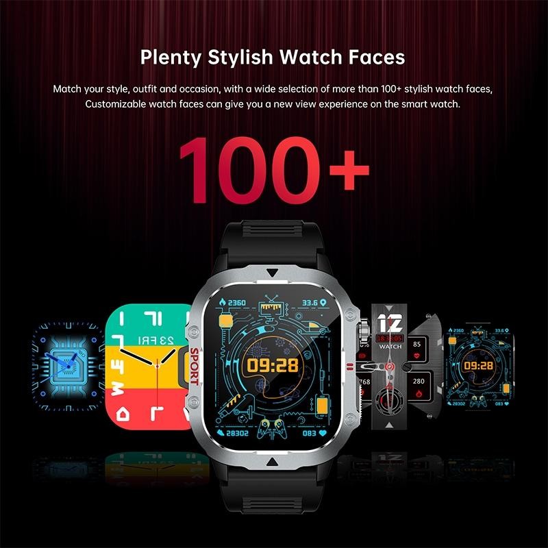 Uhs Totop Smartwatch C30Pro Sports Bluetooth Smartband 2.19 Inch Hd Screen Full Touch Bluetooth Call