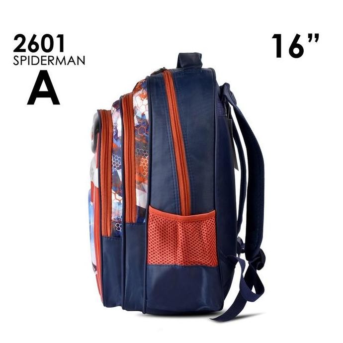 

Diskon (Meilashop) Tas Sekolah 2601 -16 Inch Tas Ransel Cartoon Spiderman