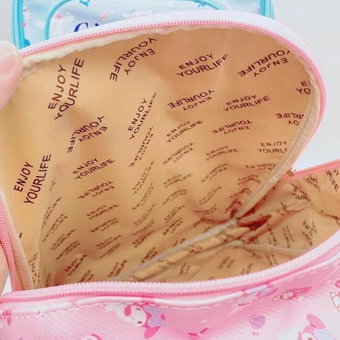 

Spesial Tas Ransel Kotak Sanrio Tr024 Kuromi Cinnamoroll Melody Backpack