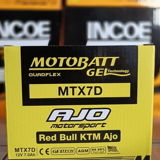 Aki Motor Motobatt Mtx7D