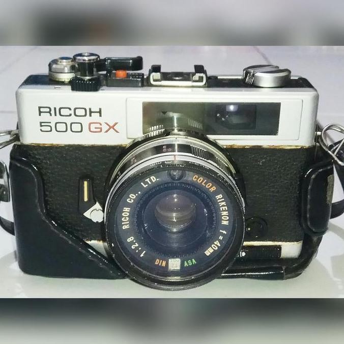 TERBARU Ricoh 500 GX Analog Film Camera Vintage Japan Kamera