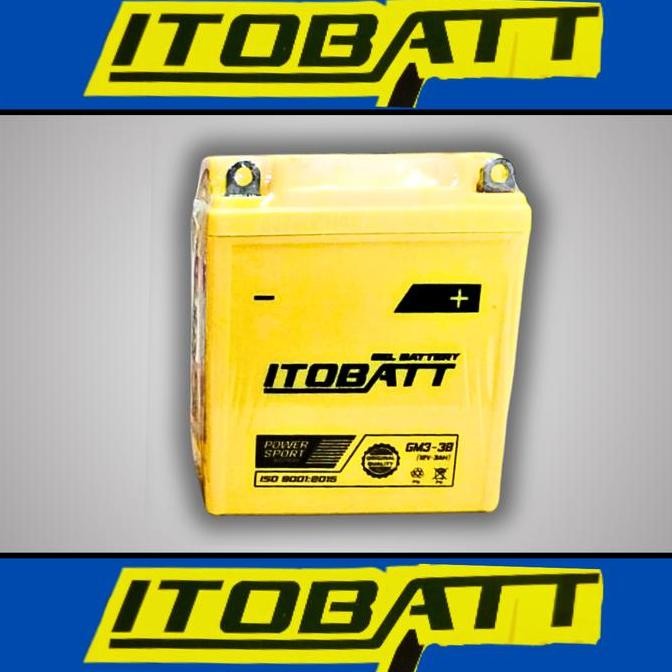 Aki Motor Yamaha New Rx King Itobatt Mtx3L / Gm3-3B Aki Kering Gel