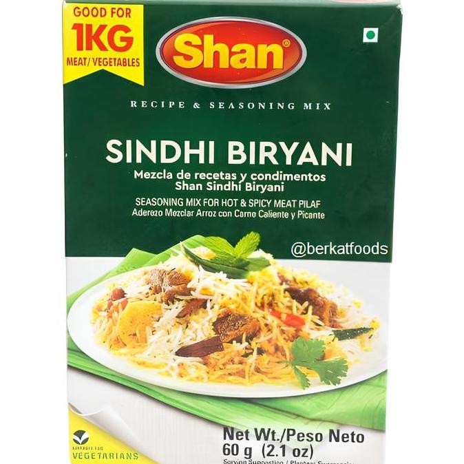 

{{{{}}] Sindhi Biryani Masala Shan / Bumbu Nasi Biryani Bubuk Rempah Khas Arab India Pakistan / Seasoning Mix