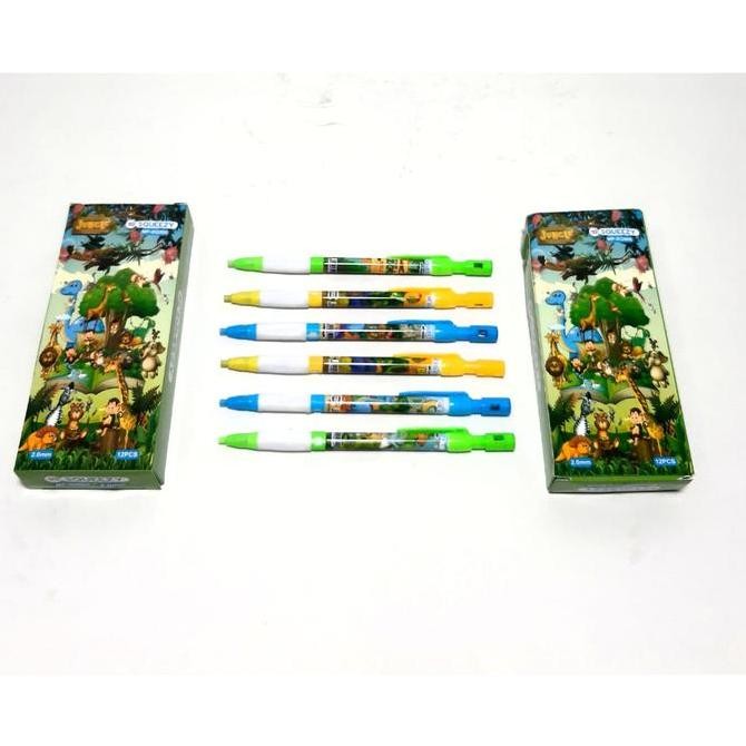 

Up Harga Grosir (1Dus/12Kotak/144Pcs ) Pensil Mekanik 2.0Mm Squeezy Mp-Sq500