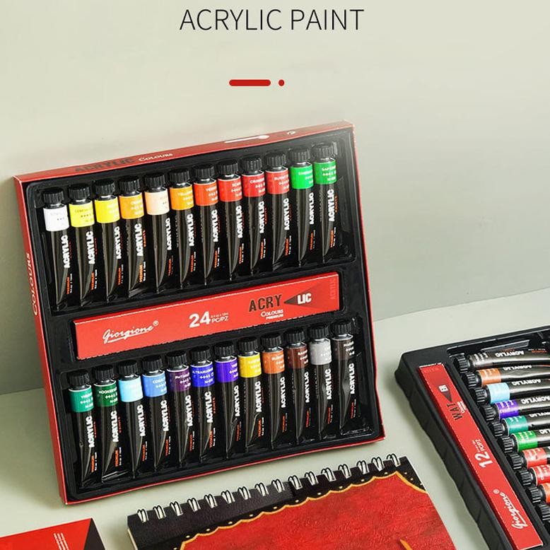 

Giorgione Cat Akrilik Acrylic Paint Color 12ML Cat untuk Sketsa dan Graffiti