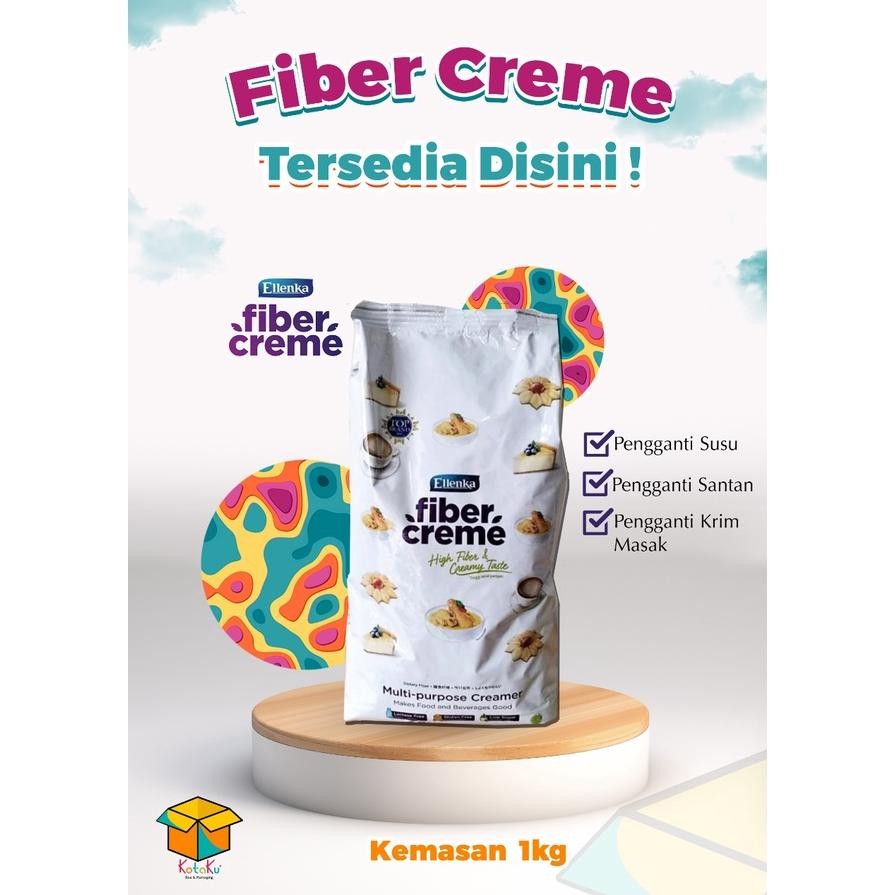 

Sale (New) Fiber Creme Kemasan 1Kg/ Pengganti Santan Uj-53