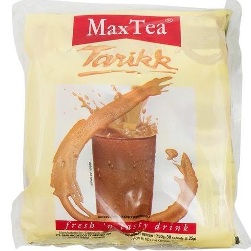 

Maxtea Tarik Milk Tea 750Gr Teh Susu Tarik Gula Krimer 30 Sachet