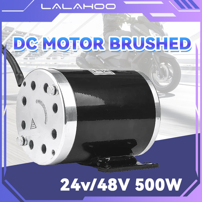 (Garansi 1 tahun）DINAMO MY1020 24V /48V 500W  DC MOTOR BRUSHED SKUTER ELEKTRIK MOTOR MINI TRAIL ELEC