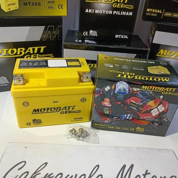 Aki Motor Motobatt Mtz5S New Jupiter Mx 135 / Jupiter Z1
