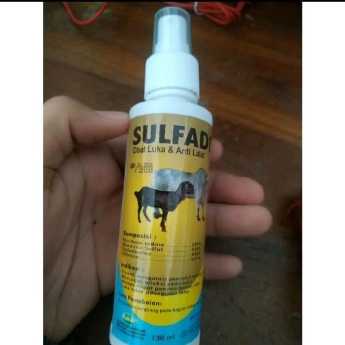 Sulfadex  130Ml Obat Luka Dan Anti Lalat Cocok Untuk Hewan Ternak Sapi Kambing Domba