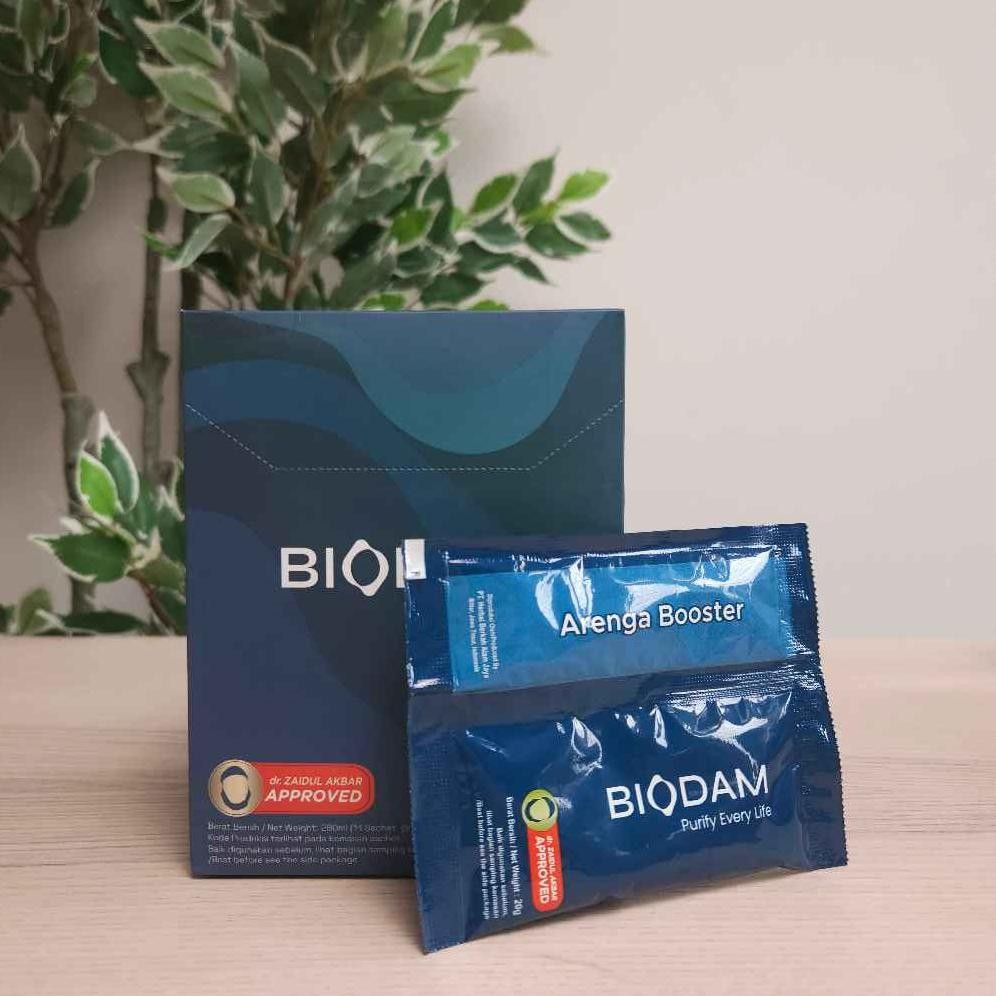 JSR Biodam dr Zaidul Akbar Jaga Kestabilan Gula Darah, Herbal Pencegah Diabetes - Box 14 Sachet ND2