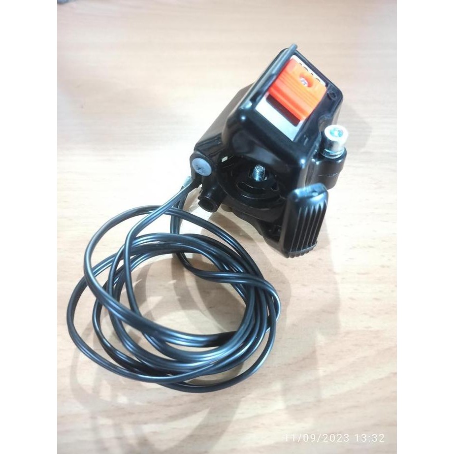 Promo Throttle Lever C/W Stop Button Mesin Potong Rumput Miura 328/338 COD