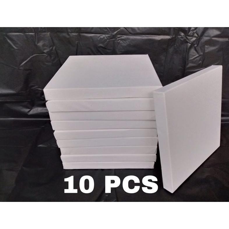 

kanvas lukis termurah grosiran isi 10pcs ukuran 20 x 20 cm 20X20 cm paket kanvas canvas kanpas