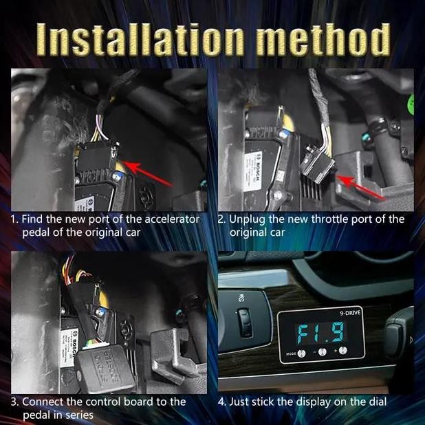 9 Drive Throttle Controller Piggyback 9Drive Throttle Controller