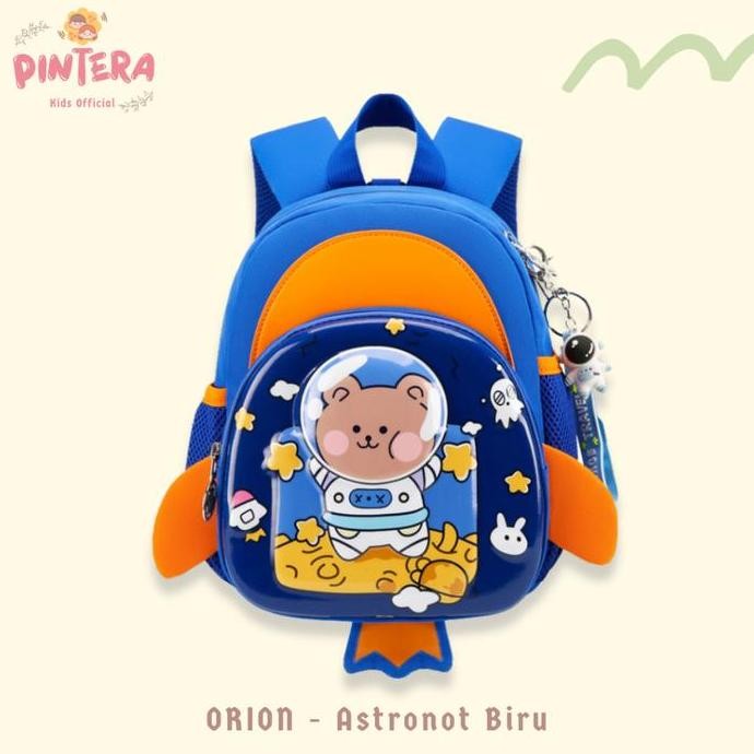 

Spesial Pintera - Tas Sekolah Anak Laki - Laki Paud Ransel Fashion Astronot - Orion