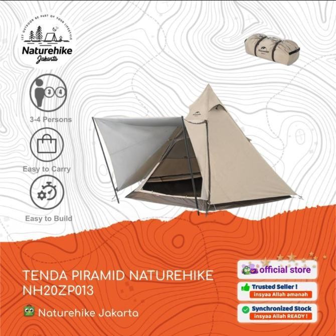 TENDA CAMPING / GLAMPING PIRAMID NATUREHIKE NH20ZP013