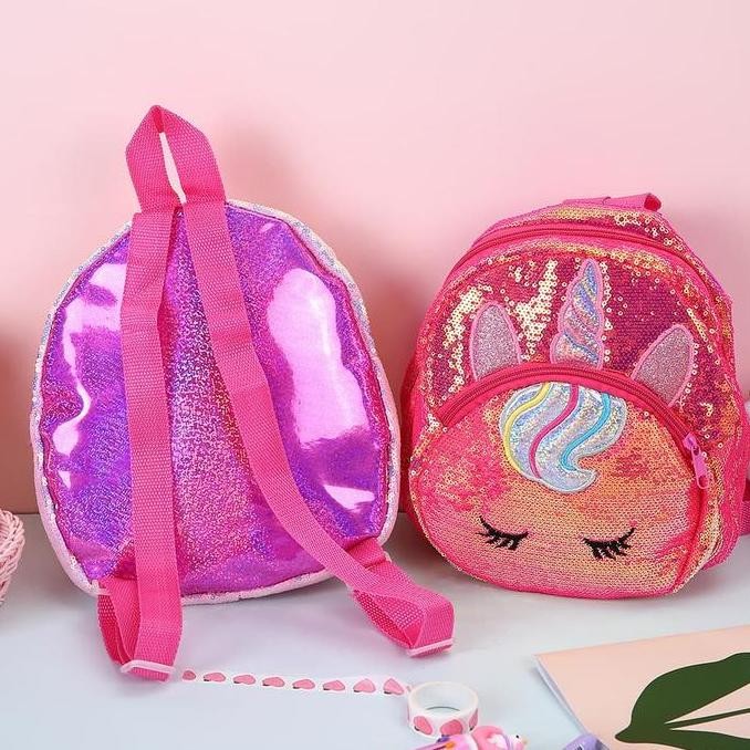 

Terjangkau Tas Ransel Unicorn Sequin Shiny Mute Tru032 Anak Perempuan Tk Backpack