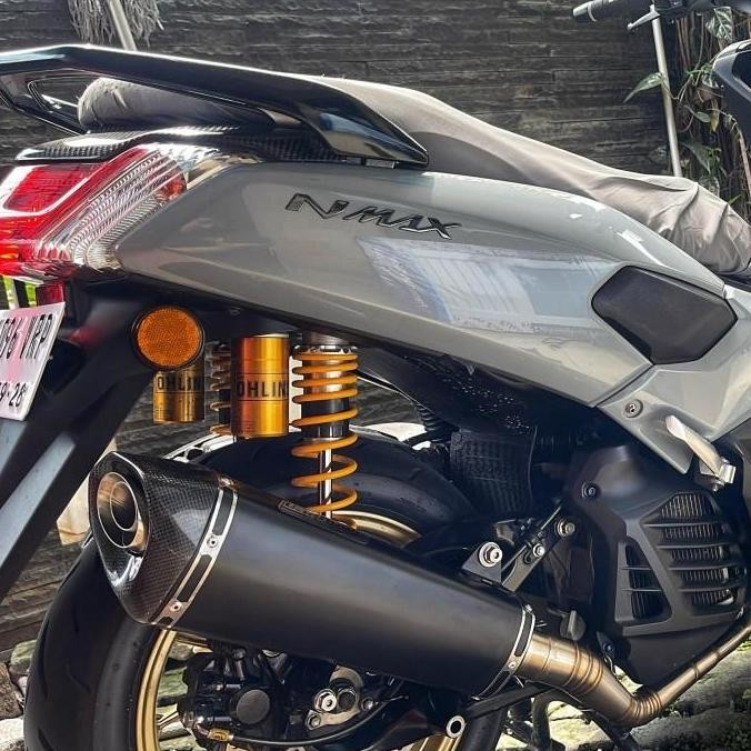 KNALPOT UNKNOWN PRODUCT - VELOCE HALF CARBON BLACK NMAX (OLD,NEW & TURBO)