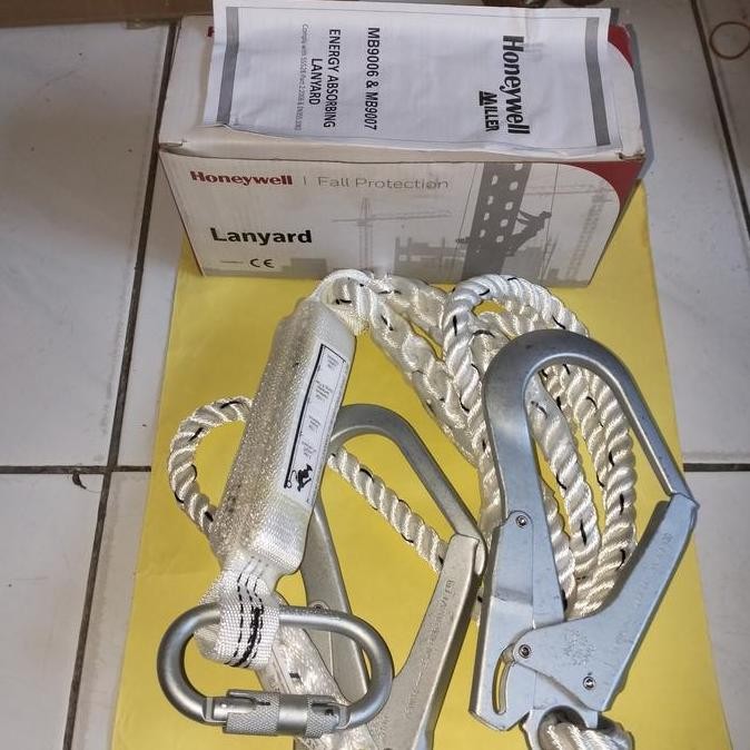 

New Double lanyard with shock absorber Honeywell MB9007