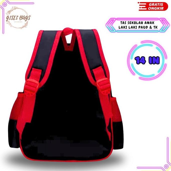 

Miliki Tas Sekolah Anak Laki Laki Tk Motif Timbul Anti Air Bacpak Keren