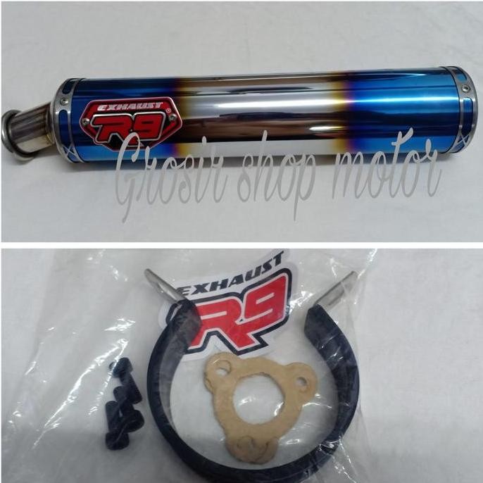 KNALPOT R9 NEO MUGELLO STAINLES NINJA 150 RR / NINJA 150 R