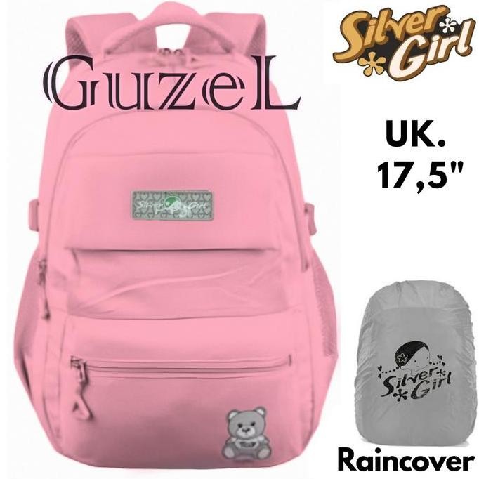

Miliki Tas Ransel Backpack Anak Sekolah Perempuan Alto Silver Girl Original Toys Sd Smp Gratis Raincover