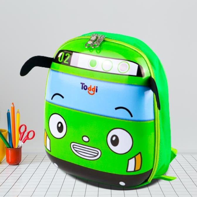 

Spesial Toddi Tas Ransel Sekolah Anak Backpack Model Bus Tayo Blue
