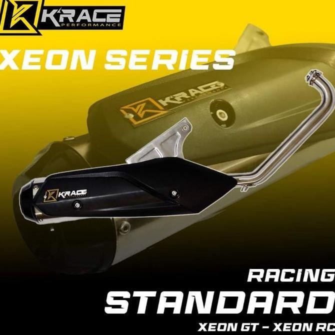 Knalpot Krace standar Racing Xeon GT 125/ Xeon RC krace Standar racing