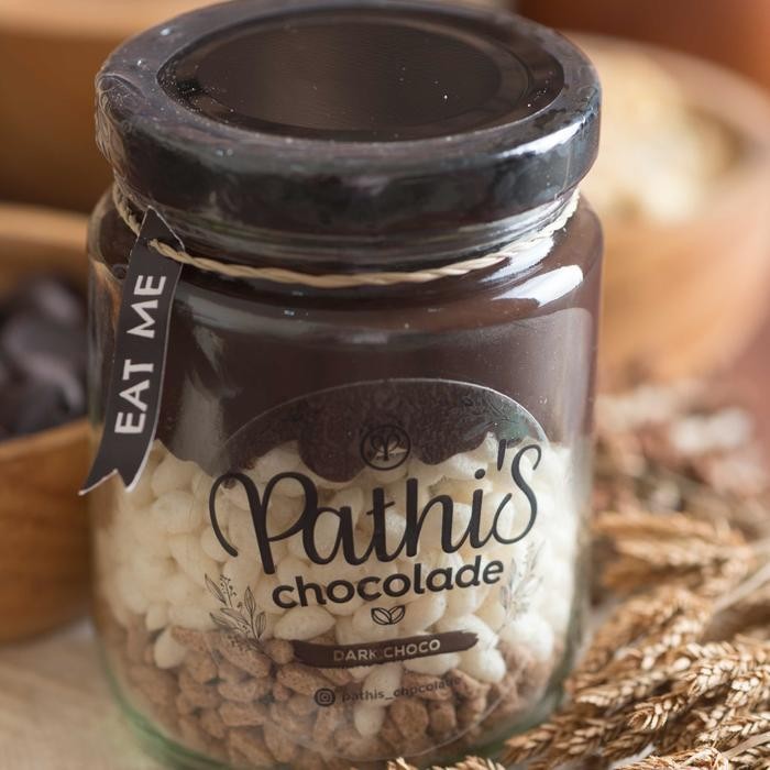 

Cri Dark Choco - Pathi'S Chocolade Chocolate In Jar Cemilan Coklat Food