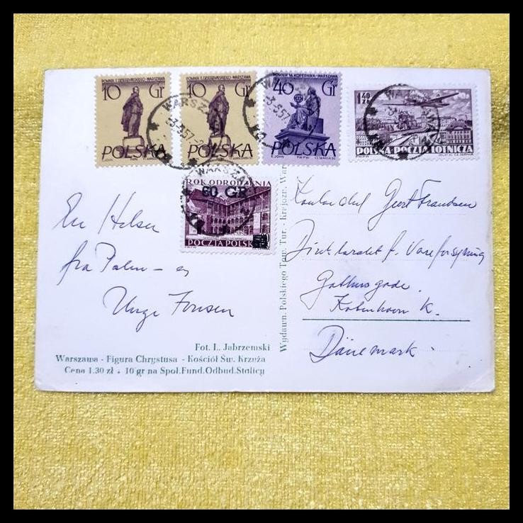 

TERMURAH KARTUPOS BERGAMBAR, FOTO DARI POLANDIA. RELIGION. HOLY CROSS CHURCH ~ GEREJA KATOLIK DI WARSAWA, POLANDIA. DIKIRIM MENGGUNAKAN PRANGKO DARI WARSAWA KE DENMARK !!!!