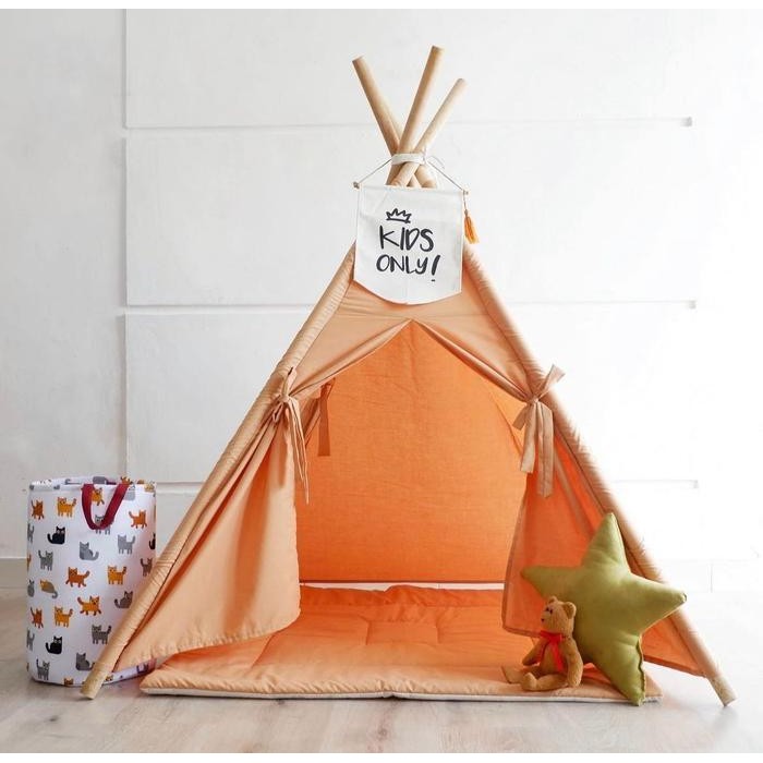 Tenda teepee TANPA TIANG / Cover teepee tent (Tenda mainan anak)