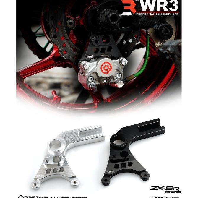Breket Kaliper WR3 Belakang For Brembo 2P1P ZX6R / ZX636 ZX 636 6R
