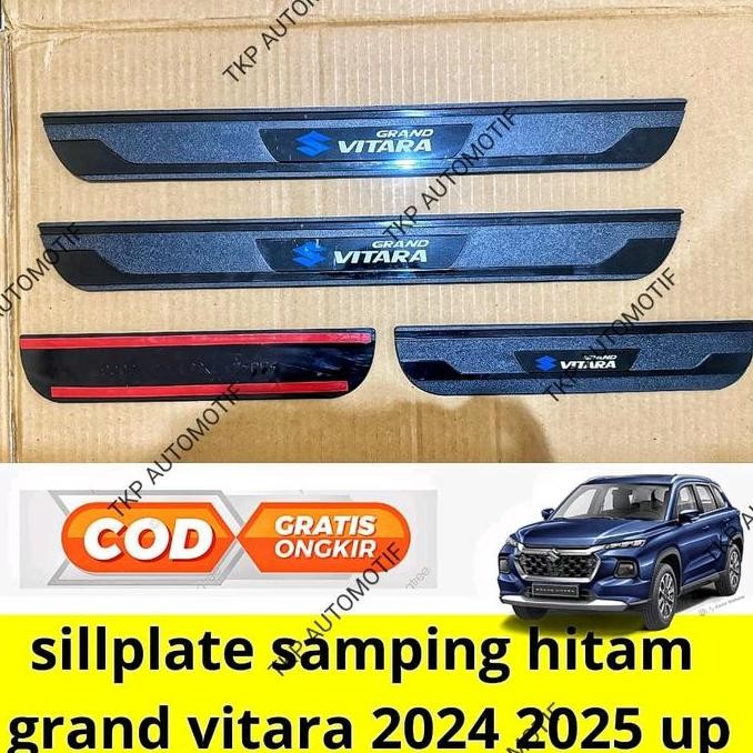 Sillplate Samping Suzuki Grand Vitara 2024 2025 2026 Hitam