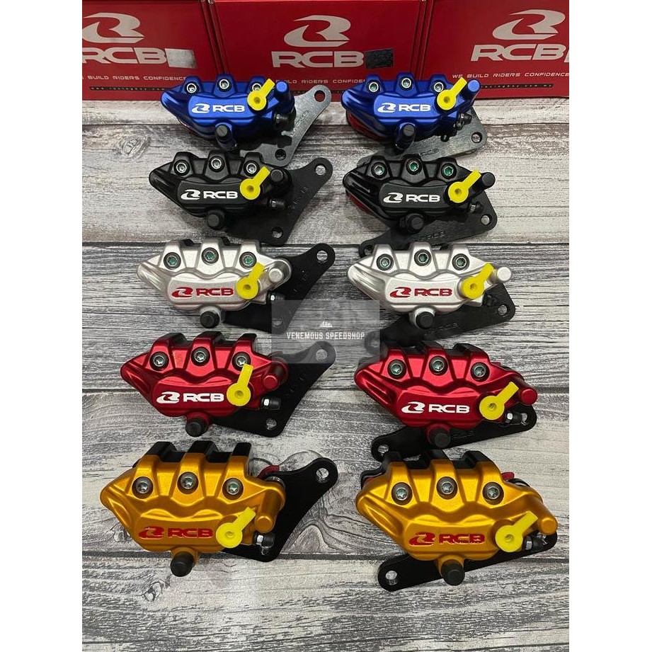 Kaliper RCB S1 Piston2 Depan dan Belakang Nmax