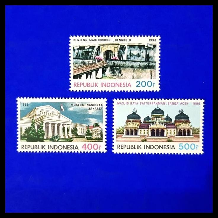 

HOT DEAL PRANGKO/PERANGKO INDONESIA. SERI PARIWISATA 1990. SET LENGKAP !!!