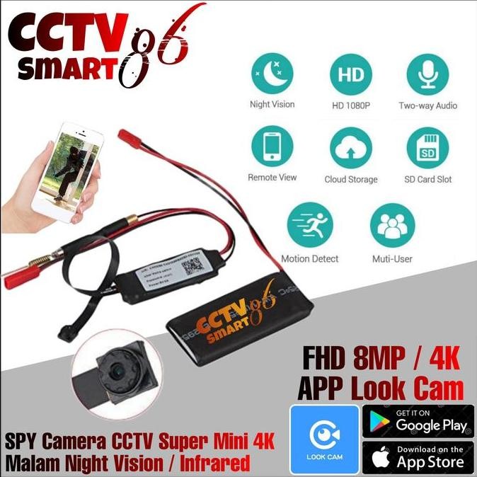 Spy Camera / Ip Wireles Wifi Ip Hidden / Spy Camera Super Mini Full Hd