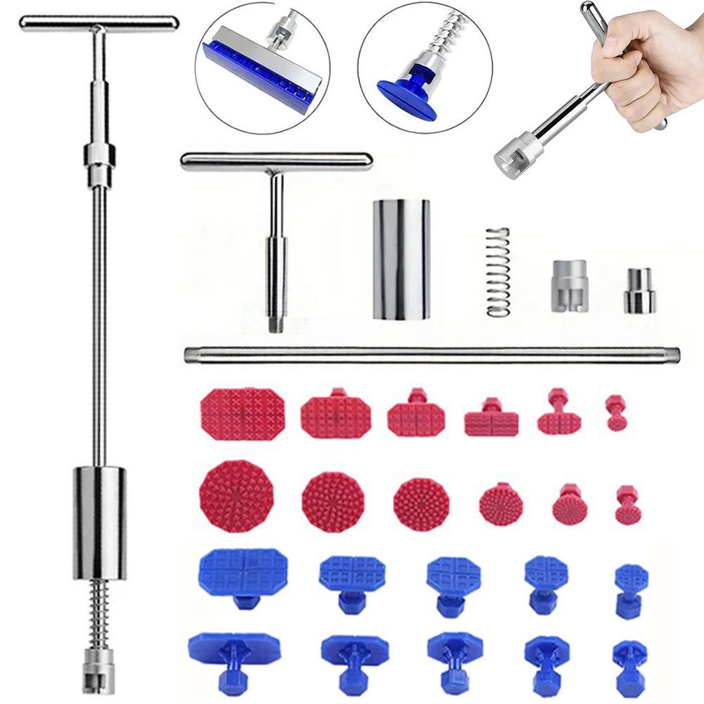 12+18 Alat Ketok Magic Mobil Penyok/Penarik Body Mobil Penyok/Alat Ketok Magic Mobil/Alat Mobil Peny