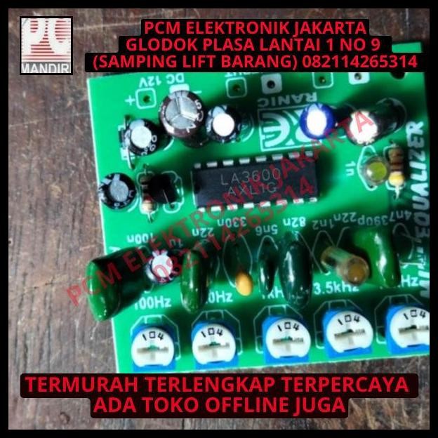 HOT DEAL KIT MINI EQUALIZER 5CHANNEL 5 CHANNEL MONO RANIC 