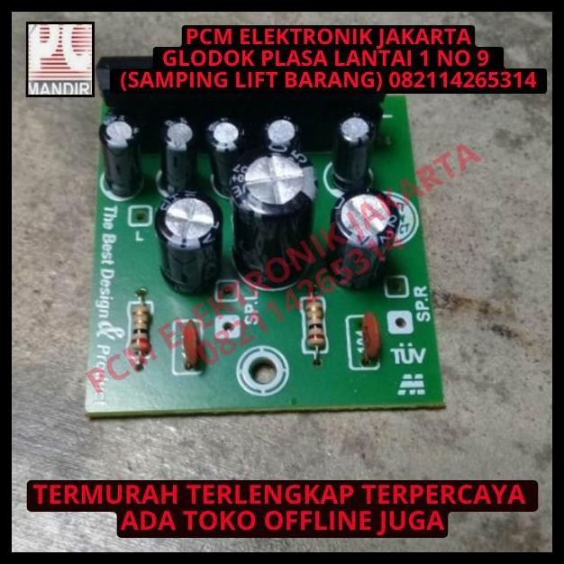 TERBARU KIT POWER AMPLI AMPLIFIER MINI MONO IC LA4440 LA 4440 18WATT 18 WATT 