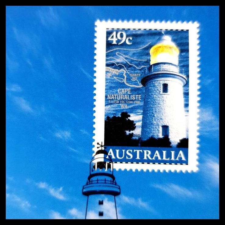 

HOT DEAL PRANGKO AUSTRALIA. MERCUSUAR CAPE NATURALISTE LIGHTHOUSE. MAXICARD !!!