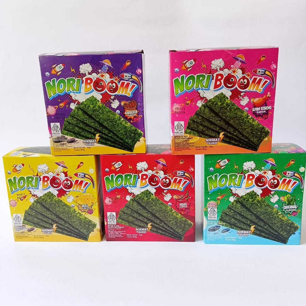 

Cri Nori Boom New Promotion - 1 Box Isi 13 Pcs