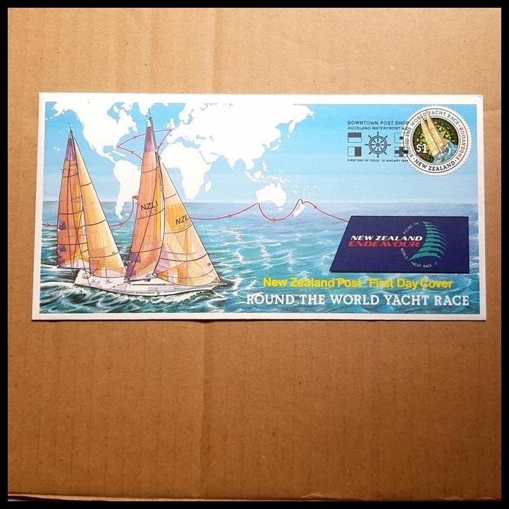 

TERBARU PERANGKO/PRANGKO NEW ZEALAND. FDC ROUND THE WORLD YACHT RACE !!!!!!